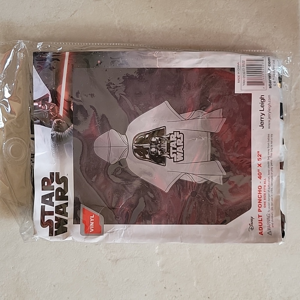 New Adult Star Wars Poncho